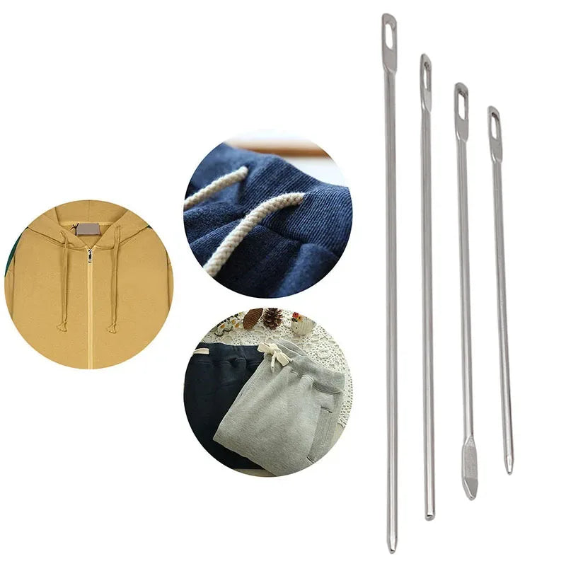 Romspattern™ Elastic Cord Rope Threader Kit - Flexible Sewing Loop Tool