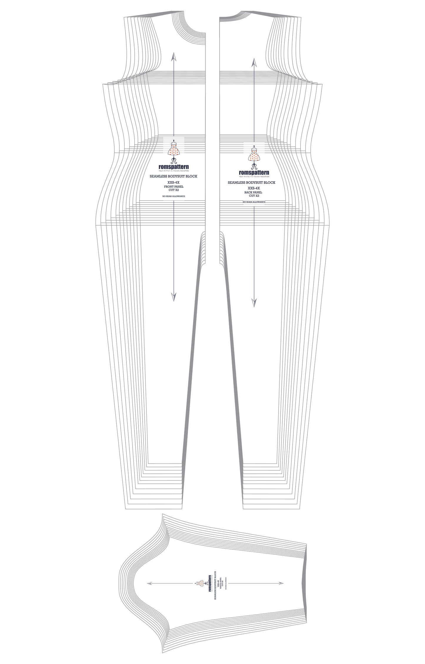 Seamless Bodysuit Block