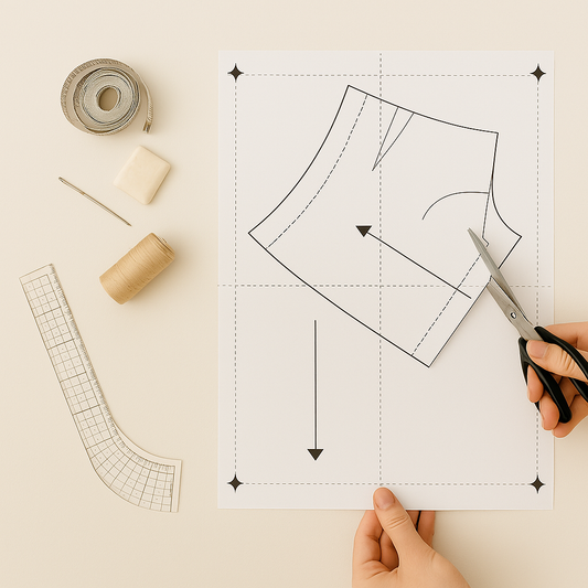 How to Print and Assemble Your PDF Sewing Pattern at Home
