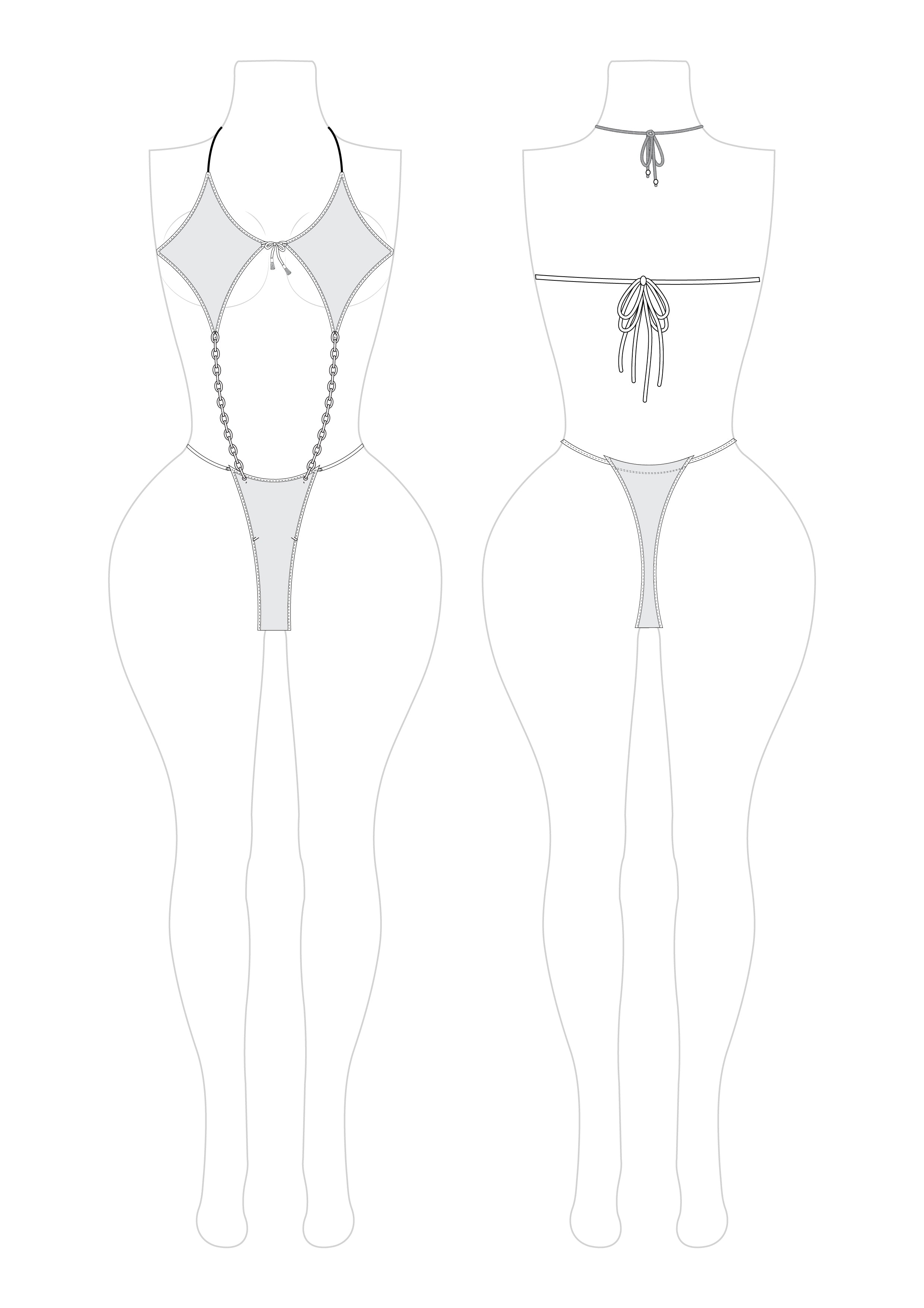 Romspattern™ ChainFever Bodysuit Pattern (PDF)