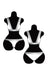 Elastic Band Two-Piece Dancewear Set Sewing Pattern – Style 018