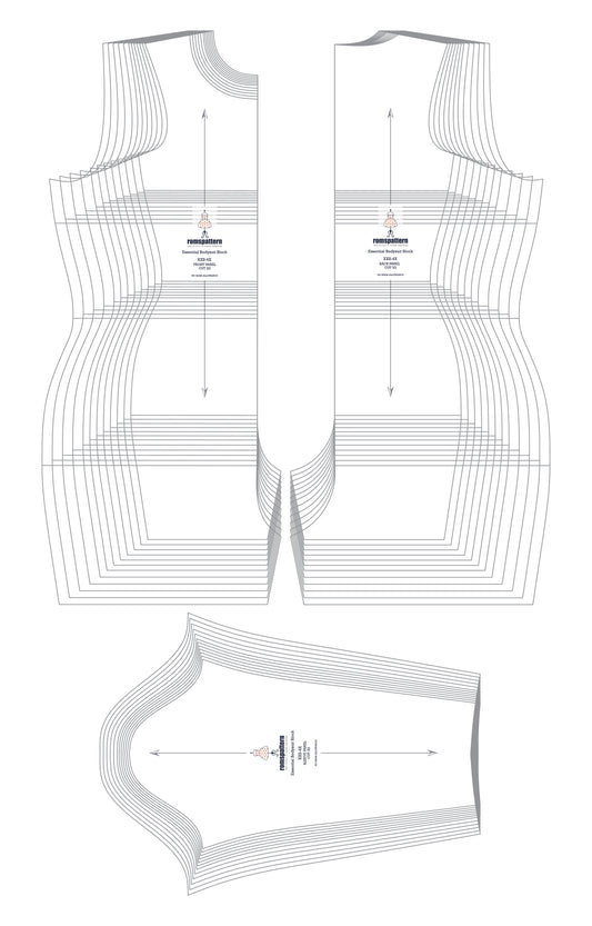 Essential Bodysuit Block Sewing Pattern