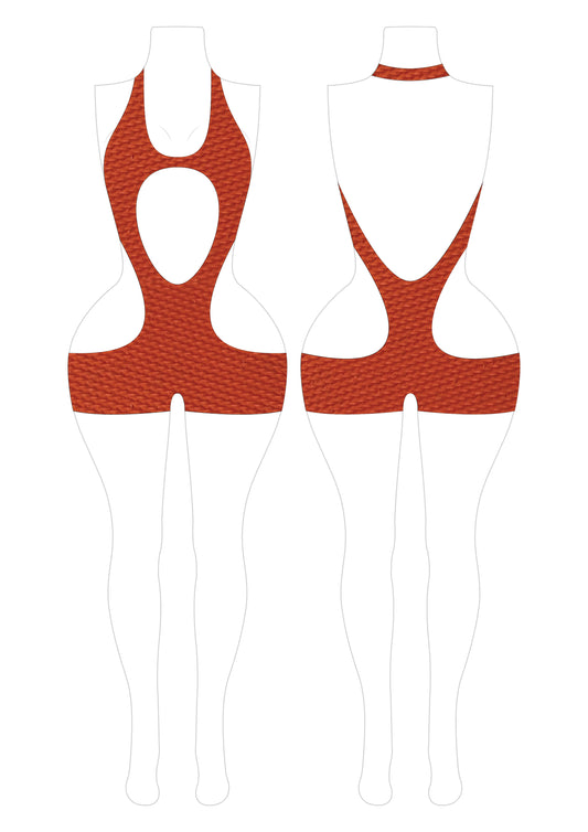 Romspattern™ GalaxyLoop Monokini Sewing Pattern PDF