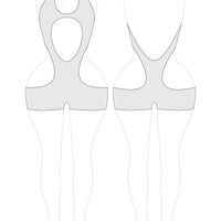 Romspattern™ GalaxyLoop Monokini Sewing Pattern PDF