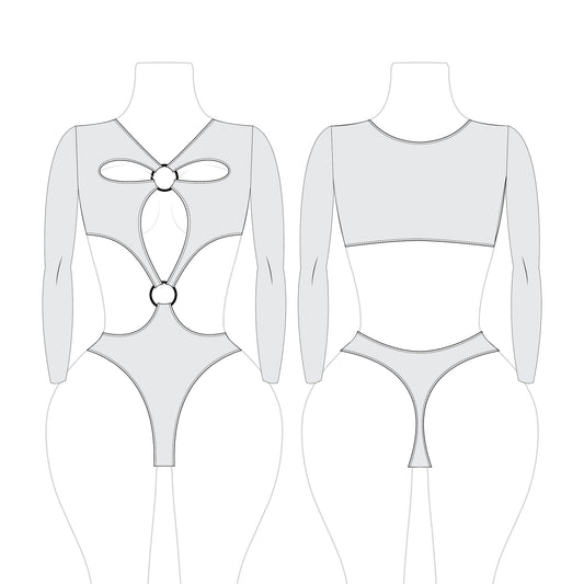 Romspattern™ Raventide Bodysuit Sewing Pattern