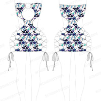 Romspattern™ KnotLace Dress Pattern PDF