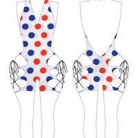 Romspattern™ Lace-Up Bodysuit Sewing Pattern PDF