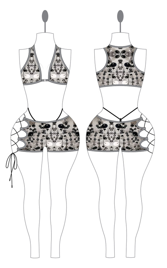 Romspattern™ LuxeLace Set Sewing Pattern PDF