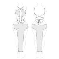 Romspattern™ MonoStrap Ring Bodysuit PDF Pattern