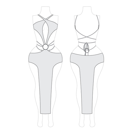Romspattern™ MonoStrap Ring Bodysuit PDF Pattern