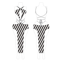 Romspattern™ MonoStrap Ring Bodysuit PDF Pattern