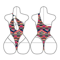 Romspattern™ One-Shoulder Ring Monokini Sewing Pattern PDF