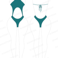 Romspattern™ CoreHalo Monokini Sewing Pattern PDF