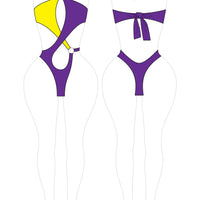 Romspattern™ PalmTwist Monokini Sewing Pattern PDF