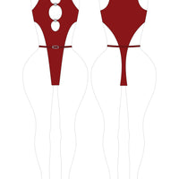 Romspattern™ SteelHalo – High-Cut Belted Swimsuit PDF Pattern