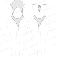 Romspattern™ CoreHalo Monokini Sewing Pattern PDF