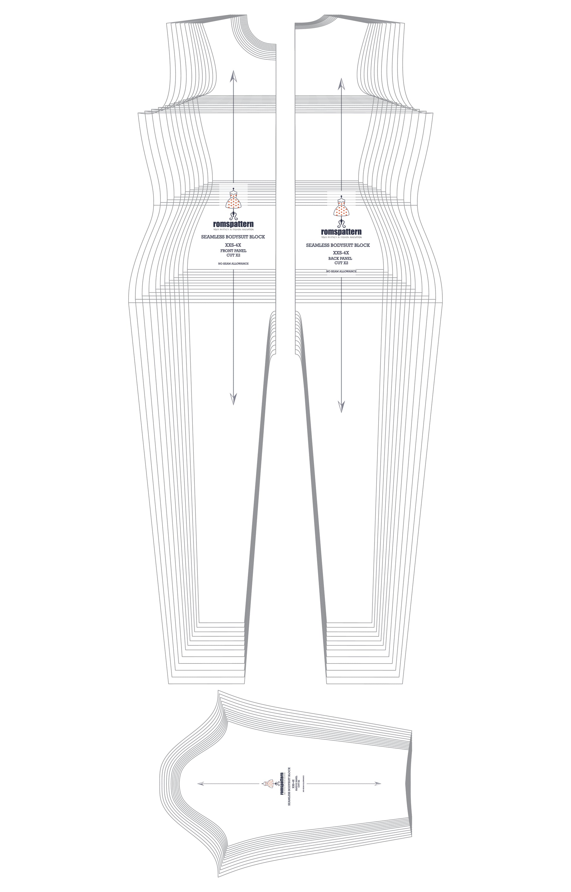 Seamless Bodysuit Block