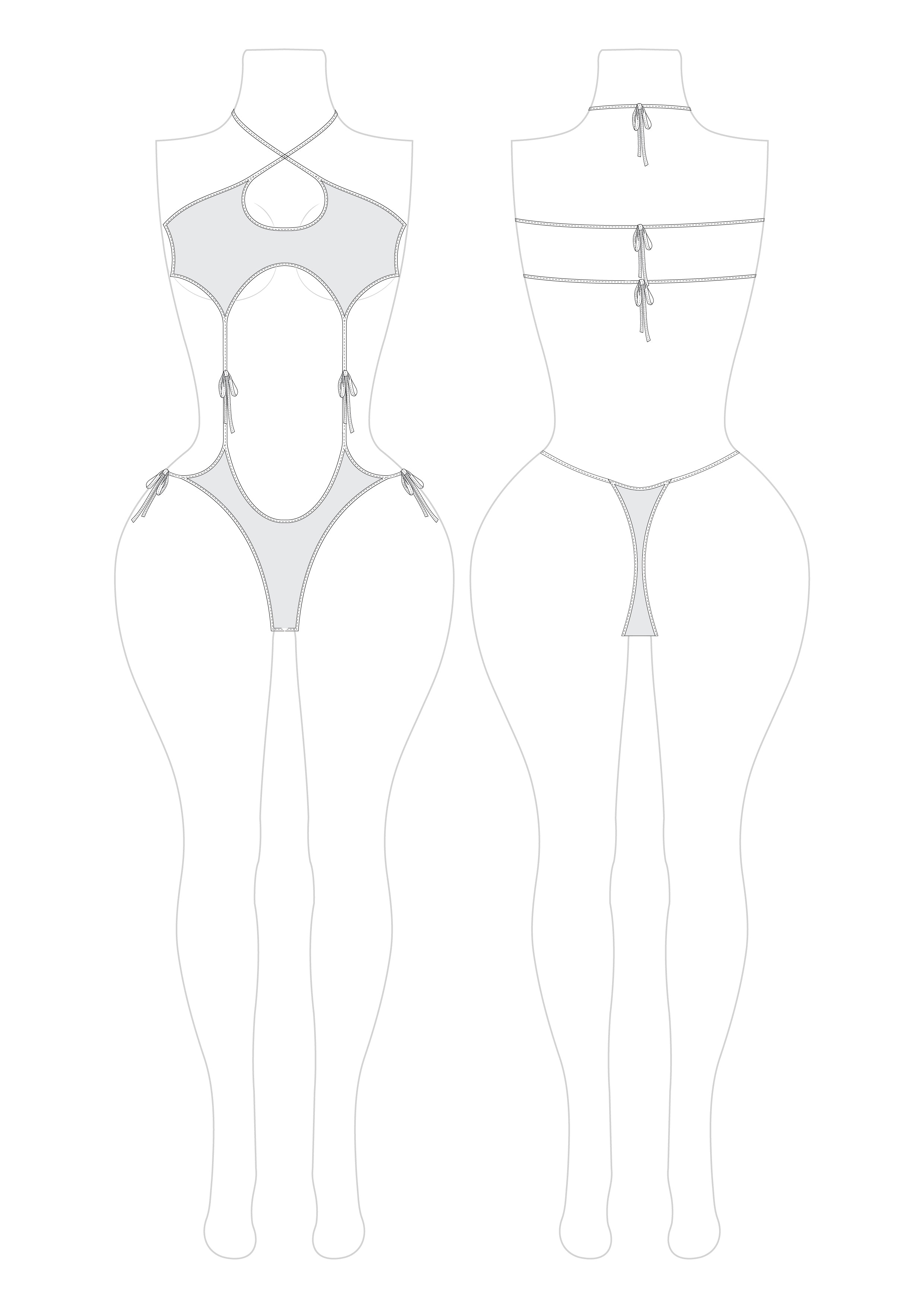 Romspattern™ SirenLure Suit Sewing Pattern (PDF)