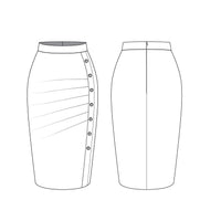 Romspattern™ SideRush Skirt Sewing Pattern (PDF)