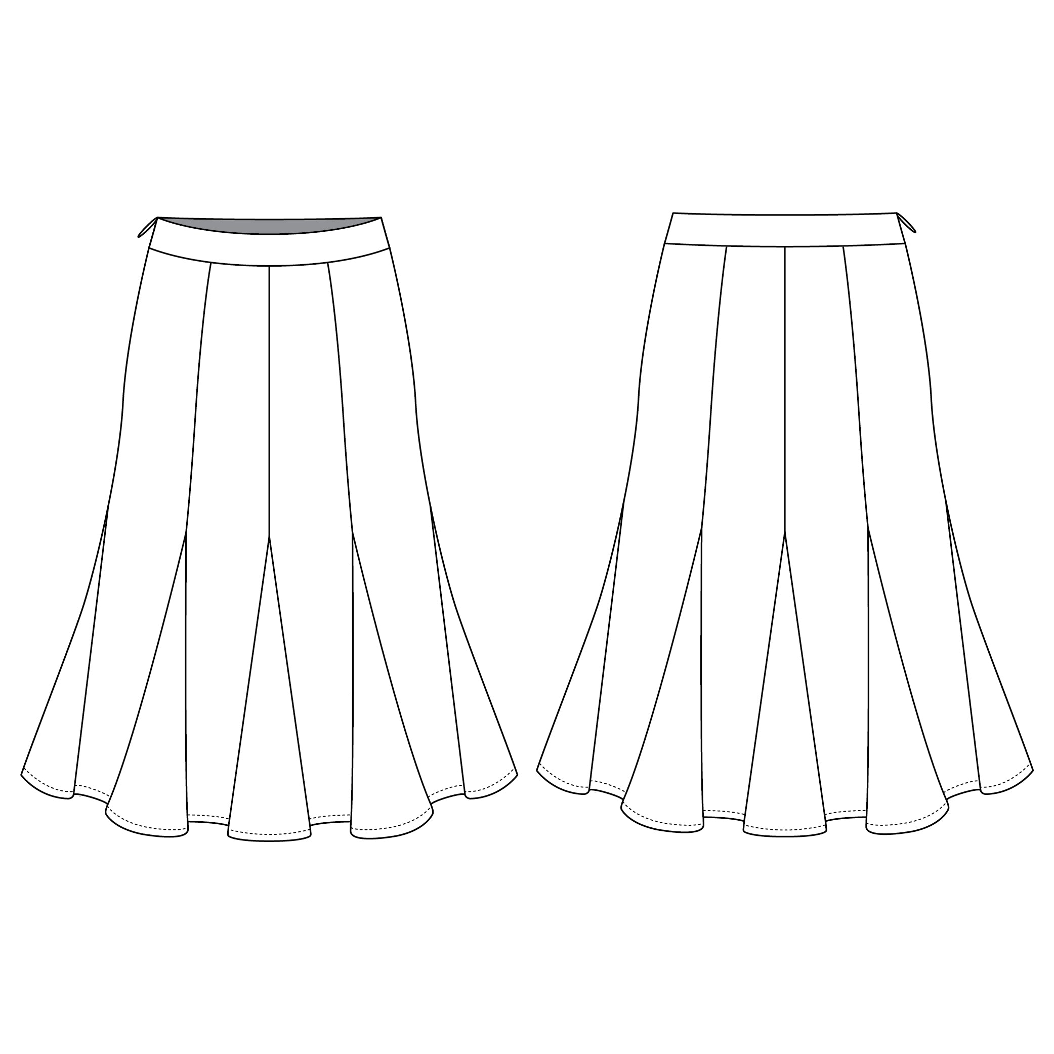 Romspattern™ Flowver Skirt Sewing Pattern (PDF)