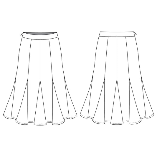 Romspattern™ Flowver Skirt Sewing Pattern (PDF)