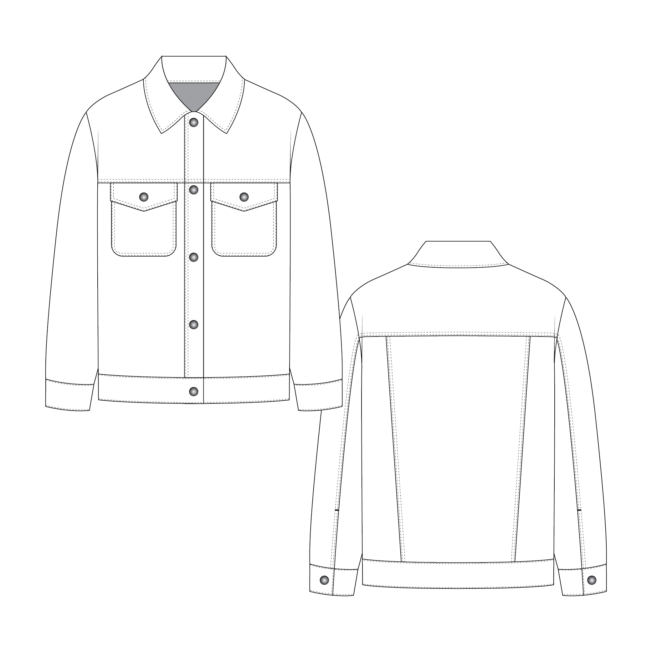 Romspattern™ UrbanCore Jacket Sewing Pattern