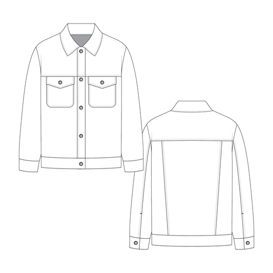 Romspattern™ UrbanCore Jacket Sewing Pattern