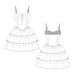 Romspattern™ RuffleMuse Dress Sewing Pattern (PDF)