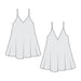 Romspattern™ BreezeLuxe Slip Dress Sewing Pattern (PDF)