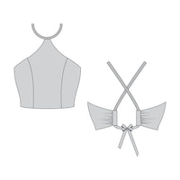 Romspattern™ HalterBow Crop Sewing Pattern