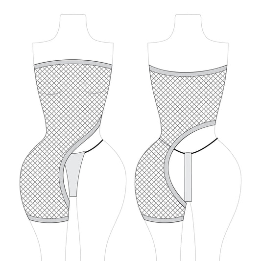 Romspattern™ Gridlace Suit Sewing Pattern