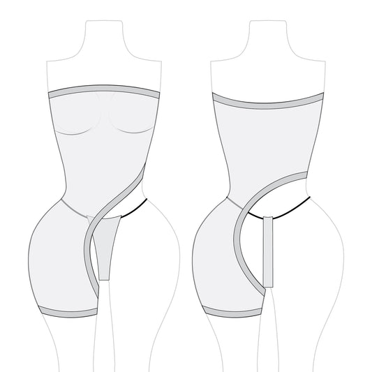 Romspattern™ Gridlace Suit Sewing Pattern