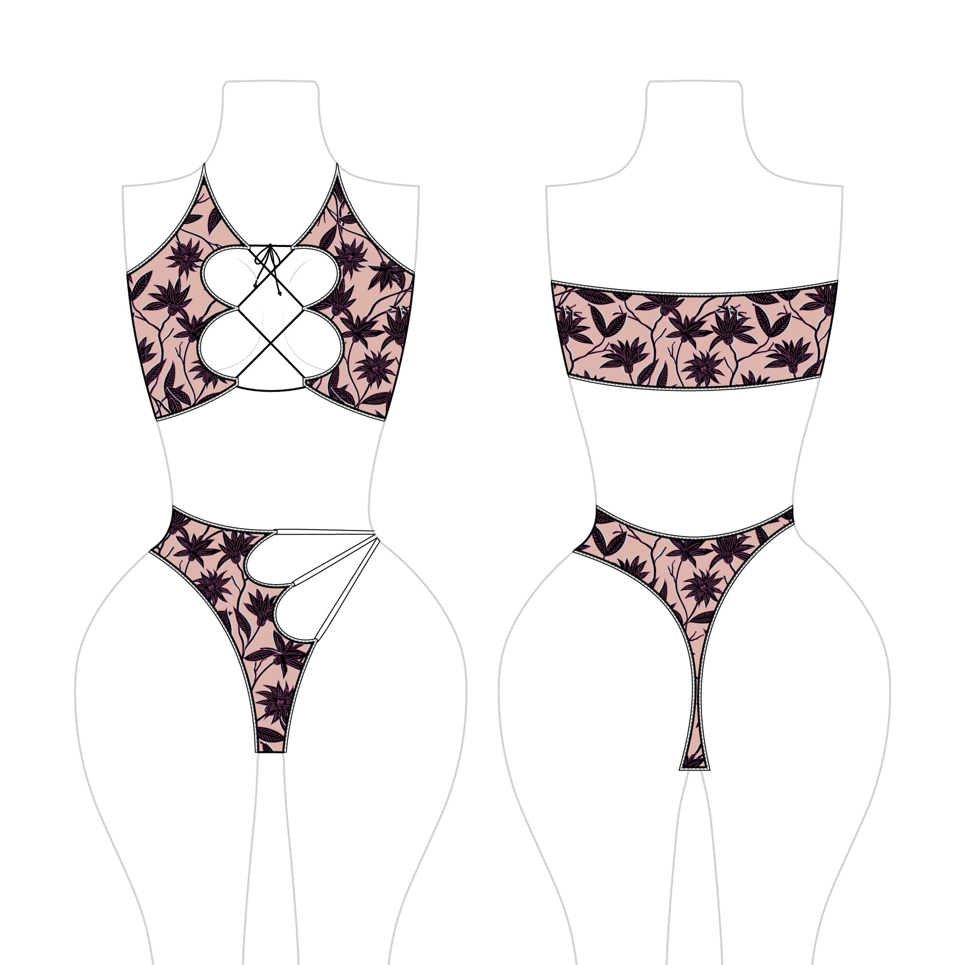 Romspattern™ TropiLure Set Sewing Pattern