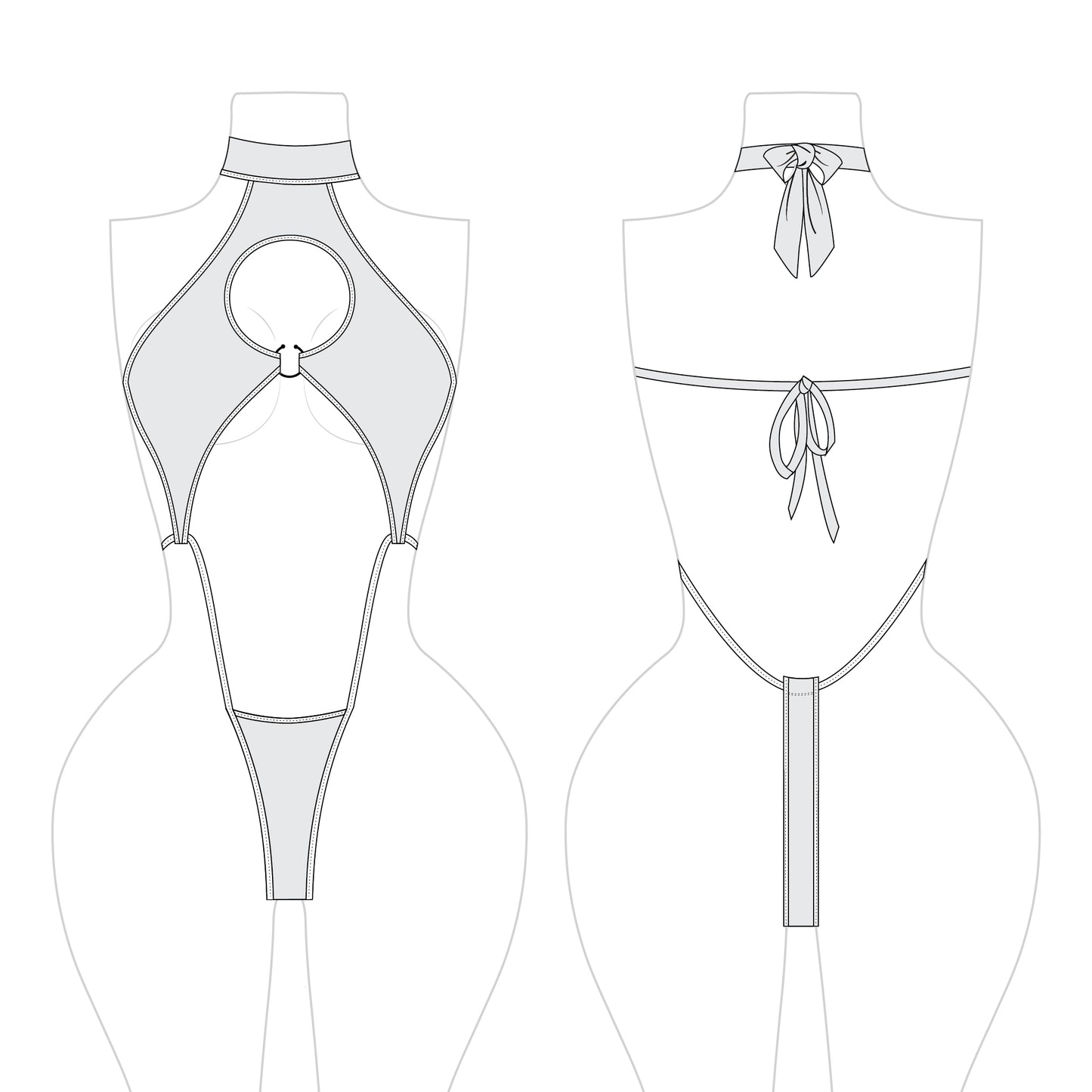 Romspattern™ NovaPierce Bodysuit Sewing Pattern