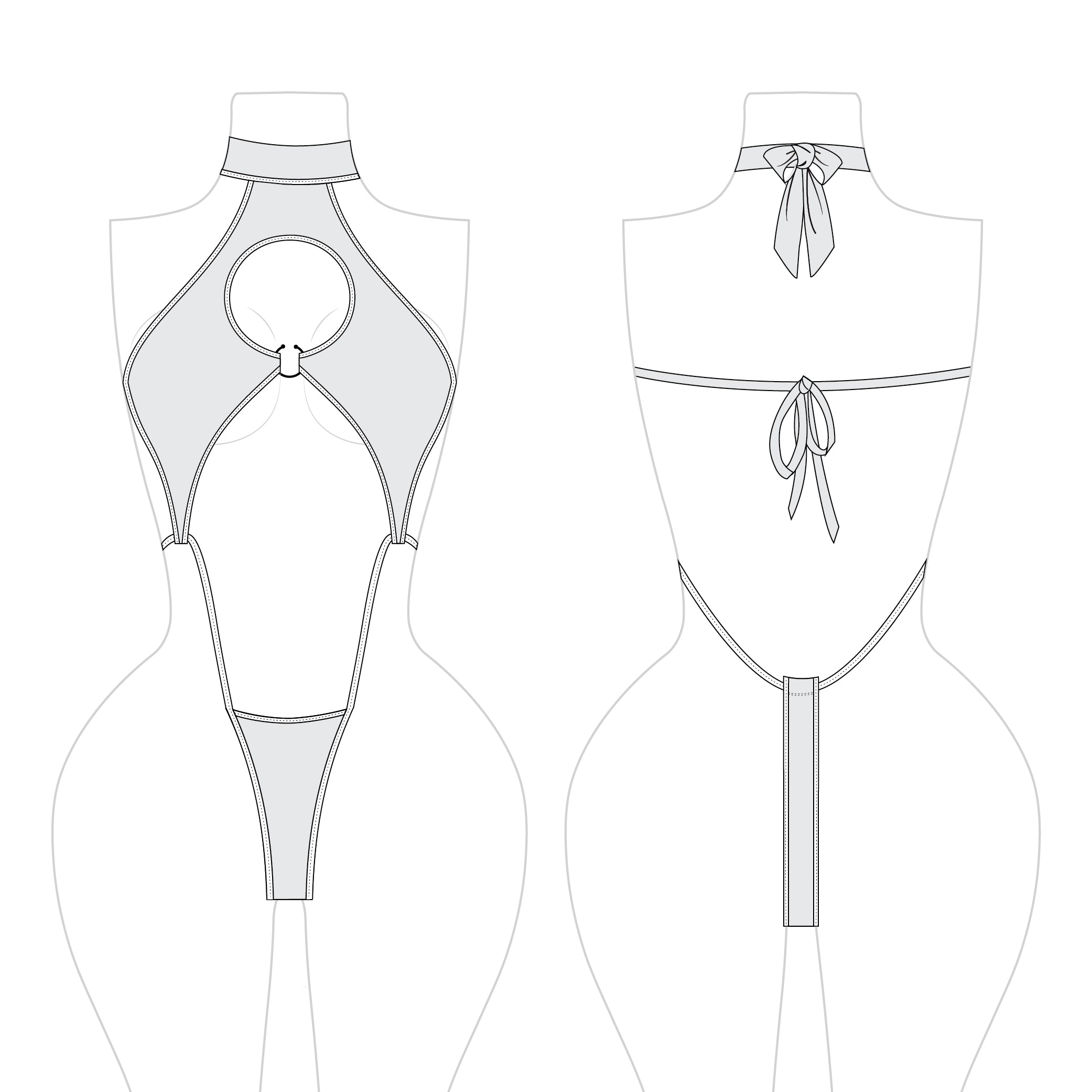 Romspattern™ NovaPierce Bodysuit Sewing Pattern
