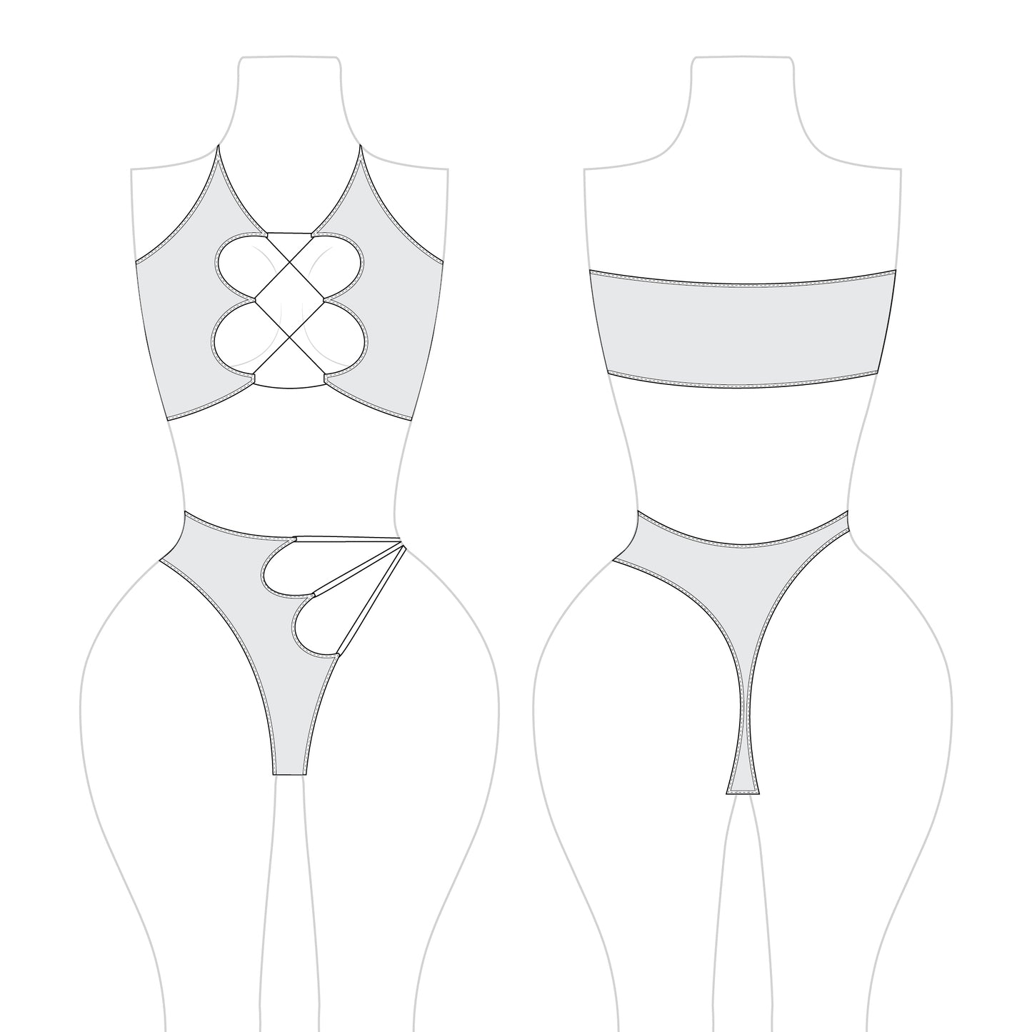 Romspattern™ TropiLure Set Sewing Pattern