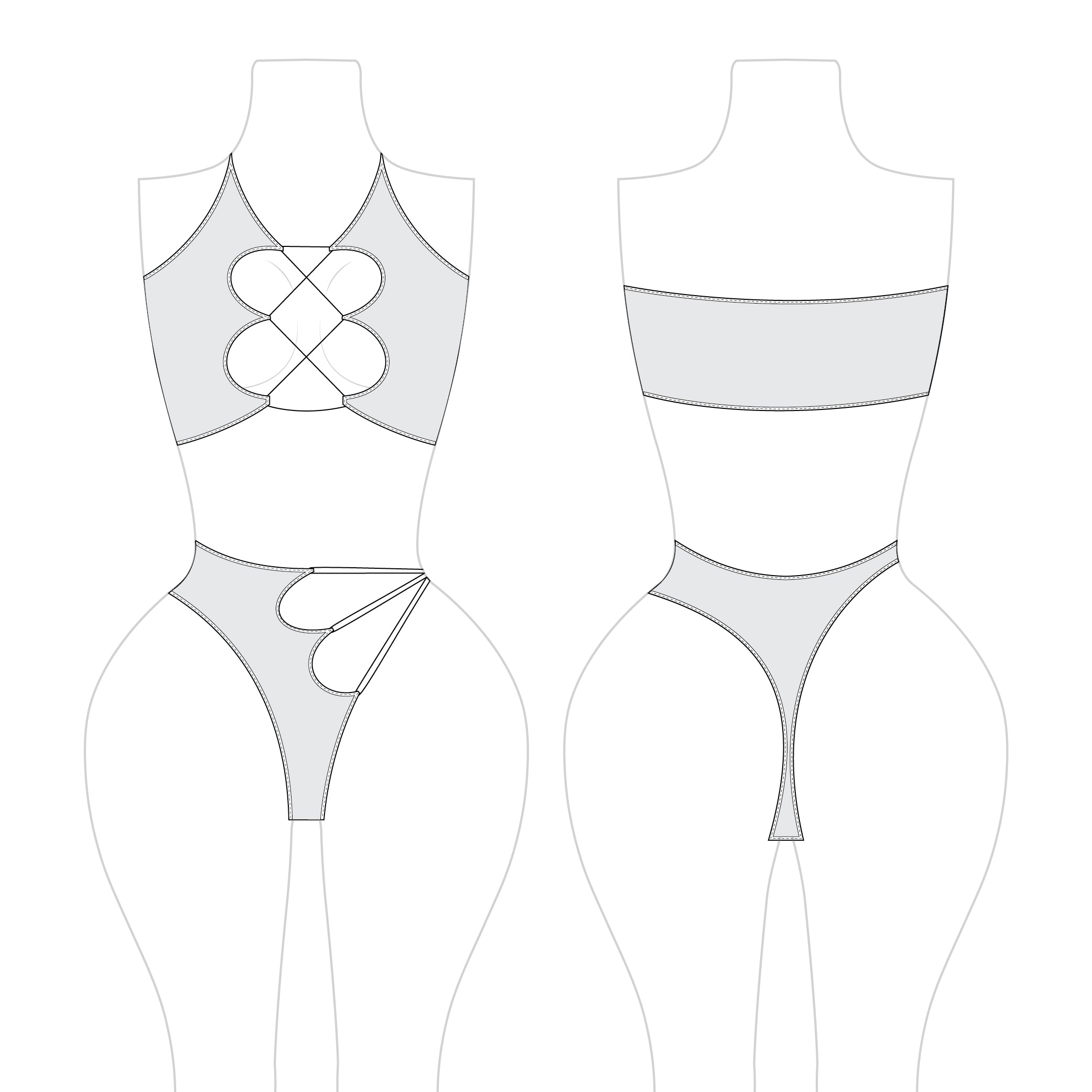 Romspattern™ TropiLure Set Sewing Pattern